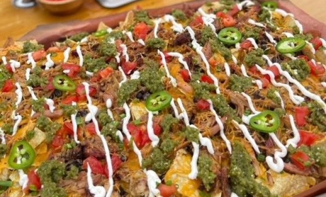 Misty’s Smoked Pork Nachos